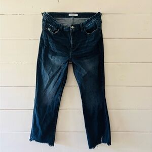 Flying Monkey Deep Indigo Ankle Jeans